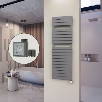 Radiva - 10H Elektrikli Havlupan 500x1550 Antrasit Ktx3 1000 W