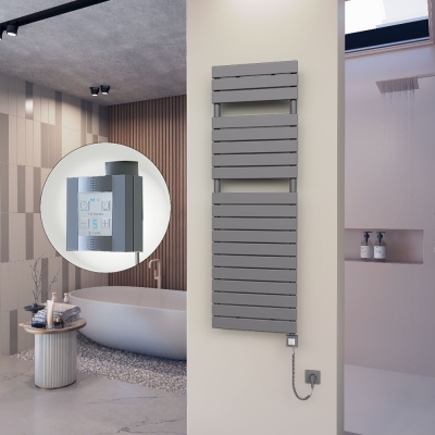 Radiva - 10H Elektrikli Havlupan 500x1550 Antrasit Ktx4 1000 Watt Spiral Kablolu (1)