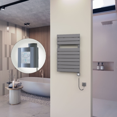 Radiva - 10H Elektrikli Havlupan 500x810 Antrasit Ktx4 600 Watt Spiral Kablolu (1)