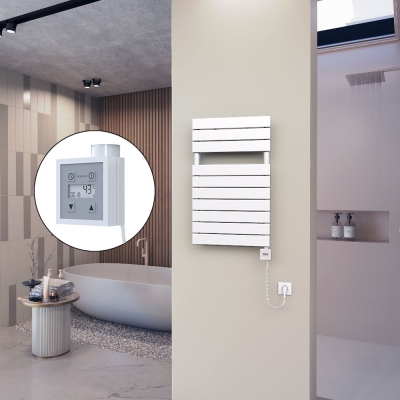 Radiva - 10H Elektrikli Havlupan 500x810 Beyaz Ktx3 600 Watt Spiral Kablolu (1)