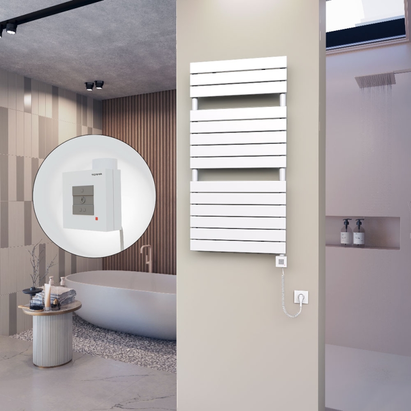 10H Elektrikli Havlupan 600x1180 Beyaz Ktx1 600 Watt Spiral Kablolu - 110H06001180B1PEB060-K