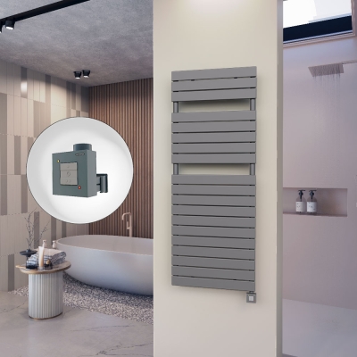 Radiva - 10H Elektrikli Havlupan 600x1550 Antrasit Ktx1 1000 Watt (1)