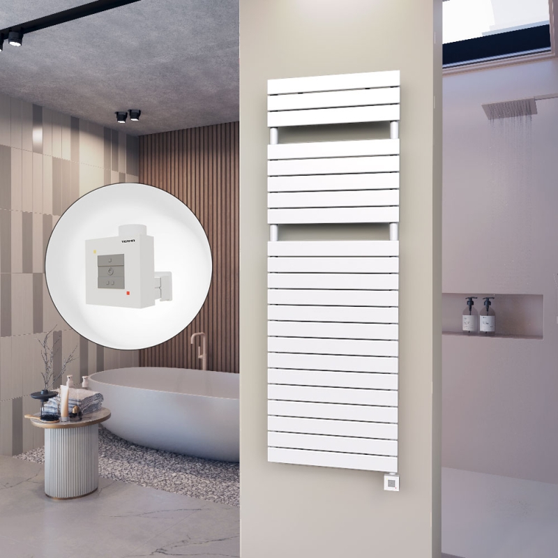 10H Elektrikli Havlupan 600x1772 Beyaz Ktx1 1000 Watt - 110H06001772B1PEB100