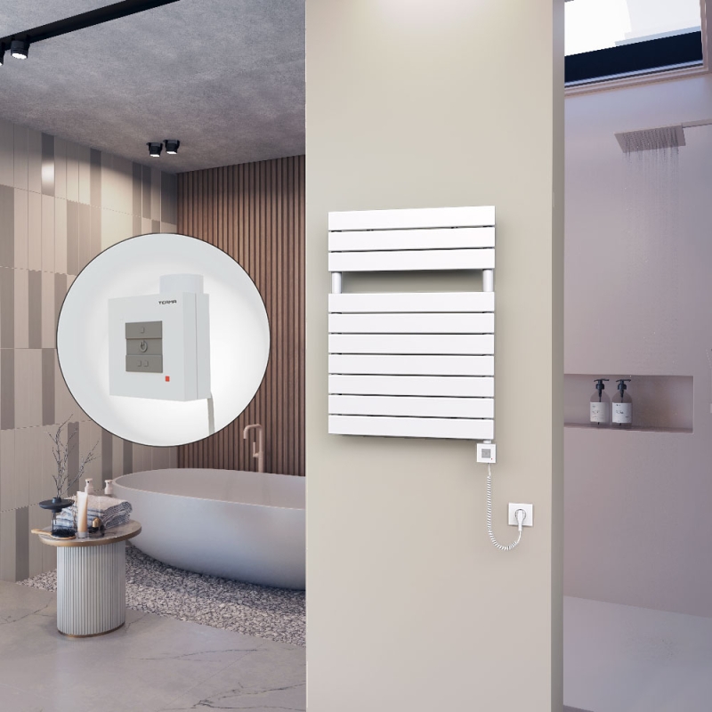 10H Elektrikli Havlupan 600x810 Beyaz Ktx1 600 Watt Spiral Kablolu - 110H06000810B1PEB060-K