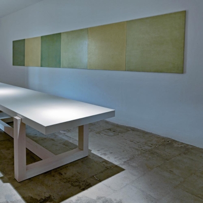 14ORAITALIANA - 14oraitaliana Yer Duvar Karosu Grıgıo 14 Cemento Giallo 80 x 80 cm Kutu İçi 0,64 m2