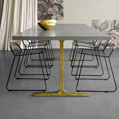 14ORAITALIANA - 14oraitaliana Yer Duvar Karosu Le Pennelli Cemento 60 x 60 cm Kutu İçi 1,44 m2 (1)