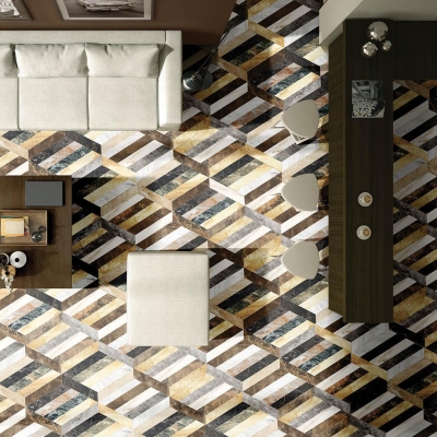 14oraitaliana Yer Duvar Karosu Marmo Mix Color  9 x 90 cm Kutu İçi 0,97  m2 (1)