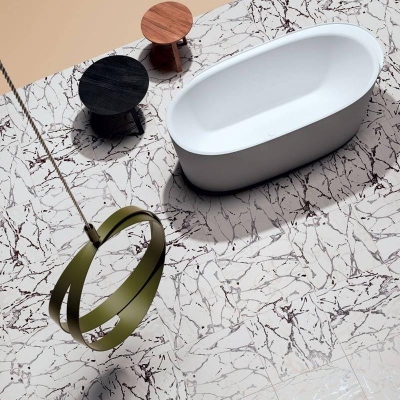 14oraitaliana Yer Duvar Karosu Marmorae Carrara  60 x 60 cm Kutu İçi 0,72 m2 (1)