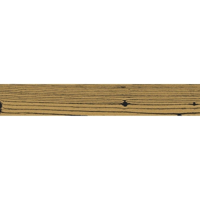 14ORAITALIANA - 14oraitaliana Parke Seramik Uonuon Black Positive Gold 20 x 120 cm Kutu İçi 0,72 m2 - 45