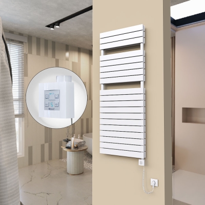 Radiva - 20H Elektrikli Havlupan 600x1550 Beyaz Ktx4 1000 Watt Spiral Kablolu