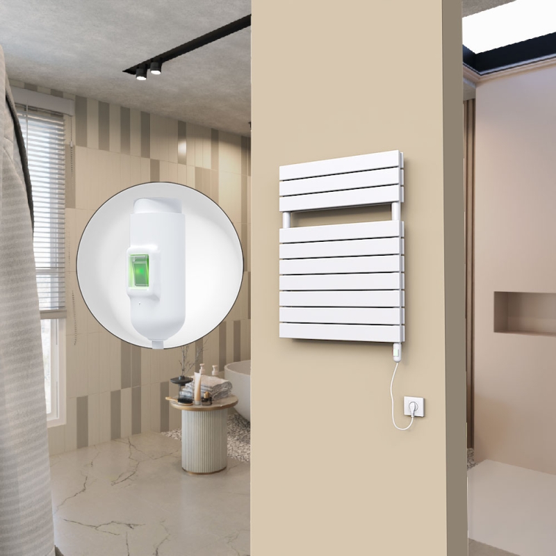 20H Elektrikli Havlupan 600x810 Beyaz (On/Off Düğmeli) 900 W - 120H06000810B1PE1090