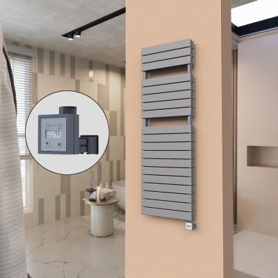 Radiva - 21H Elektrikli Havlupan 500x1550 Antrasit Ktx3 1000 W