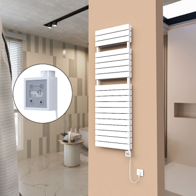 Radiva - 21H Elektrikli Havlupan 500x1550 Beyaz Ktx3 1000 Watt Spiral Kablolu (1)