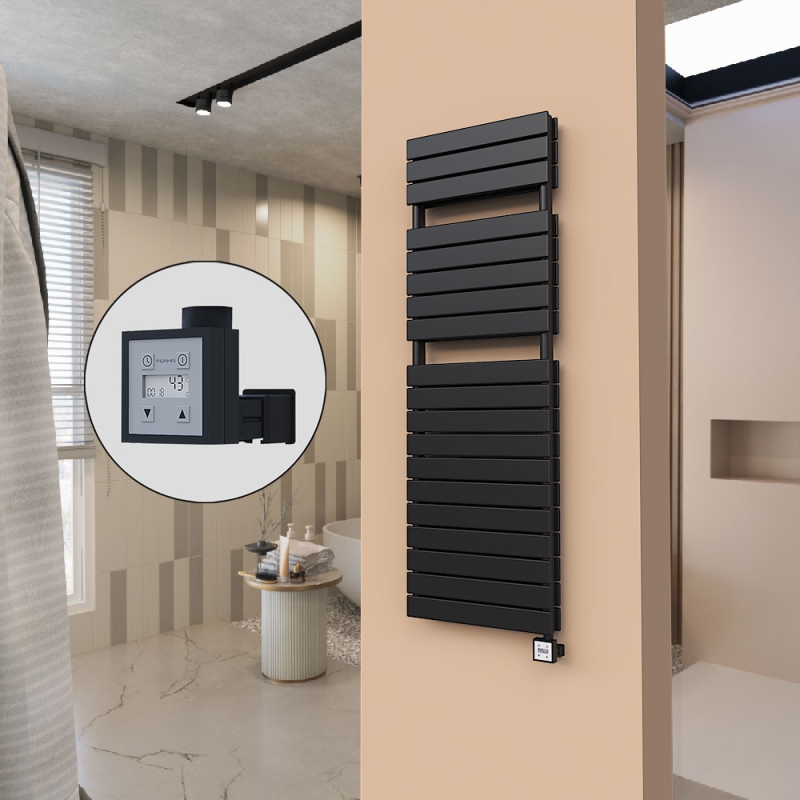 21H Elektrikli Havlupan 500x1550 Mat Siyah Ktx3 1000 W - 121H05001550B3ME7100