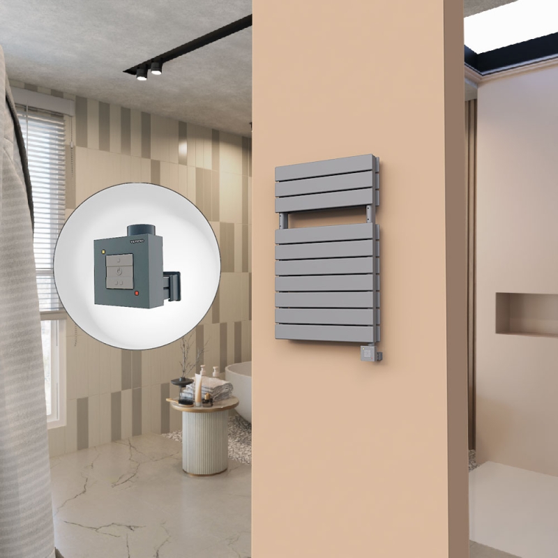 21H Elektrikli Havlupan 500x810 Antrasit Ktx1 1000 Watt - 121H05000810B2TEB100