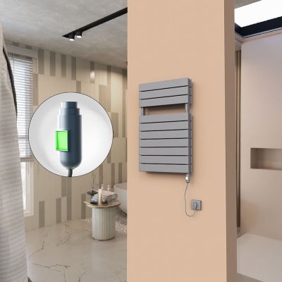 Radiva - 21H Elektrikli Havlupan 500x810 Antrasit (On/Off Düğmeli) 900 W (1)