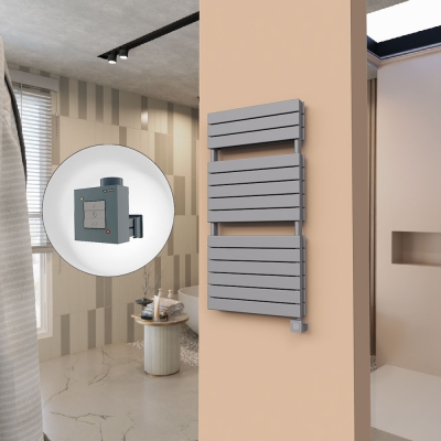 Radiva - 21H Elektrikli Havlupan 600x1180 Antrasit Ktx1 1000 Watt