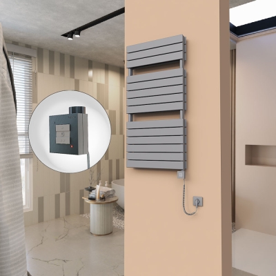 Radiva - 21H Elektrikli Havlupan 600x1180 Antrasit Ktx1 1000 Watt Spiral Kablolu (1)