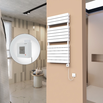 Radiva - 21H Elektrikli Havlupan 600x1180 Beyaz Ktx1 1000 Watt Spiral Kablolu (1)