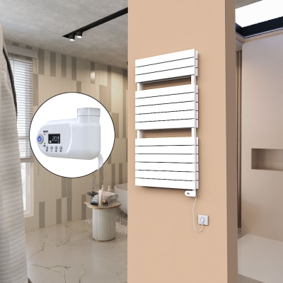 Radiva - 21H Elektrikli Havlupan 600x1180 Beyaz (Thesis Termostat) 900 W (1)
