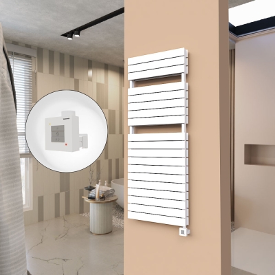 Radiva - 21H Elektrikli Havlupan 600x1550 Beyaz Ktx1 1000 Watt (1)