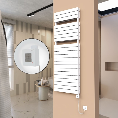 Radiva - 21H Elektrikli Havlupan 600x1772 Beyaz Ktx1 1000 Watt Spiral Kablolu (1)