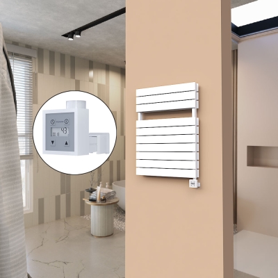 Radiva - 21H Elektrikli Havlupan 600x810 Beyaz Ktx3 1000 W (1)