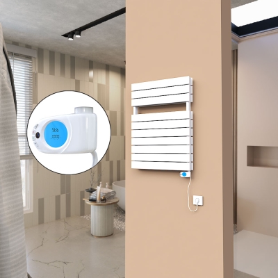 Radiva - 21H Elektrikli Havlupan 600x810 Beyaz (Musa Termostat) 900 W