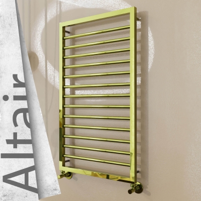 Radiva - ALTAIR Paslanmaz Çelik Havlupan 500x1040 Altın (1)