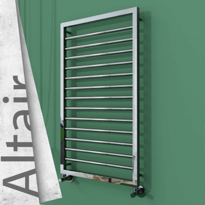 Radiva - ALTAIR Paslanmaz Çelik Havlupan 500x1040 Ayna Polisaj