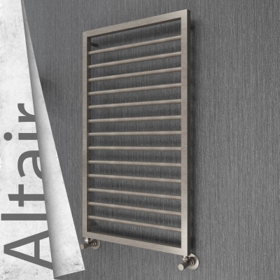 Radiva - ALTAIR Paslanmaz Çelik Havlupan 500x1040 Satine Polisaj