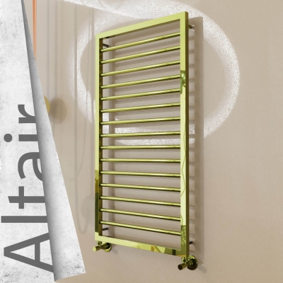 Radiva - ALTAIR Paslanmaz Çelik Havlupan 500x1180 Altın (1)