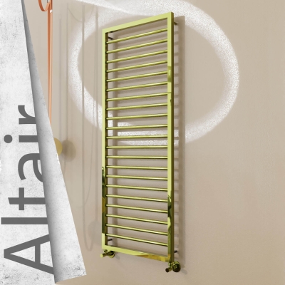 Radiva - ALTAIR Paslanmaz Çelik Havlupan 500x1600 Altın (1)