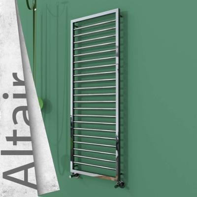 Radiva - ALTAIR Paslanmaz Çelik Havlupan 500x1600 Ayna Polisaj