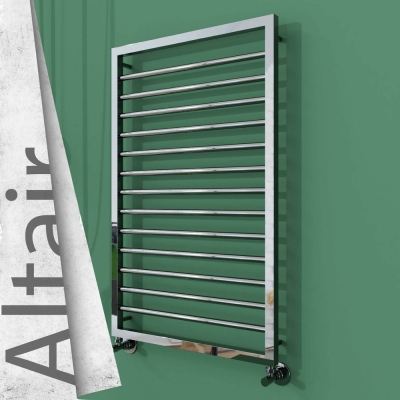 Radiva - ALTAIR Paslanmaz Çelik Havlupan 600x1040 Ayna Polisaj - 500