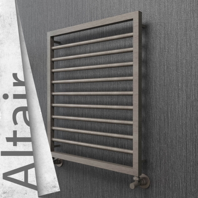 Radiva - ALTAIR Paslanmaz Çelik Havlupan 600x760 Satine Polisaj