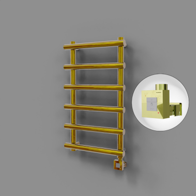 Radiva - Amazon Dekoratif Elektrikli Havlupan 500x1150 Altın (KTX1 Termostat) 300W (1)