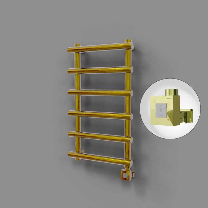 Amazon Dekoratif Elektrikli Havlupan 500x1150 Altın (KTX1 Termostat) 300W - 1AMA05001150K2PEB030