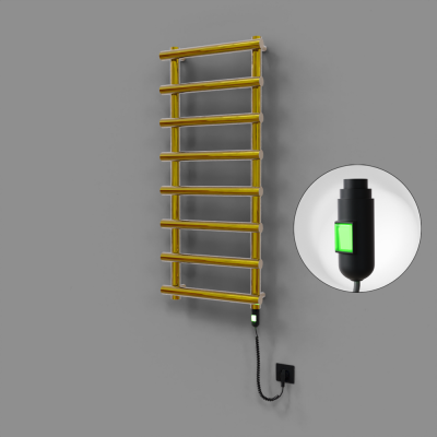 Radiva - Amazon Dekoratif Elektrikli Havlupan 500x1150 Altın (On/Off Düğmeli) 300W (1)