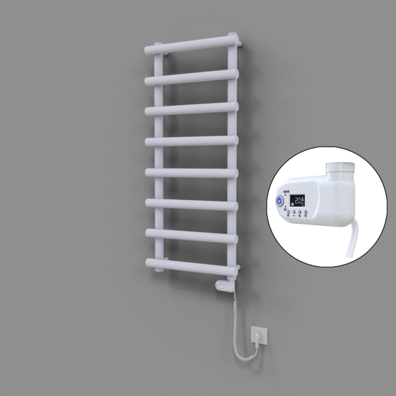 Amazon Dekoratif Elektrikli Havlupan 500x1150 Beyaz (Thesis Termostat) 600W - 1AMA05001150B1TE2060