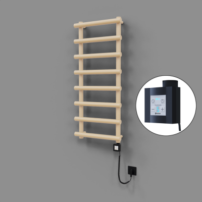 Radiva - Amazon Dekoratif Elektrikli Havlupan 500x1150 Kapuçino (KTX4 Termostat) 600W Spiral Kablolu (1)