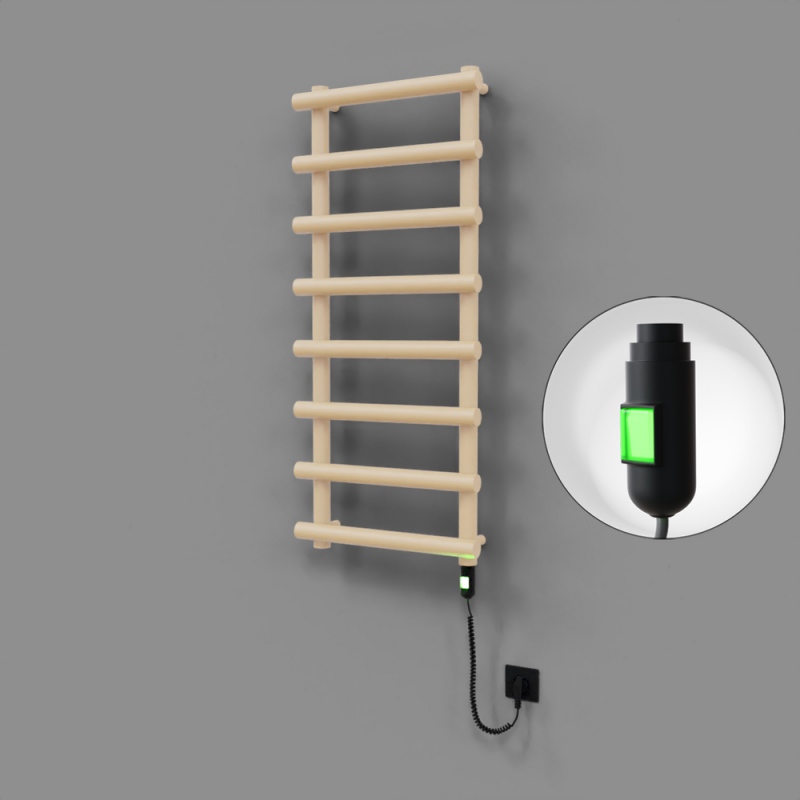 Amazon Dekoratif Elektrikli Havlupan 500x1150 Kapuçino (On/Off Düğmeli) 600W - 1AMA05001150BKTE1060