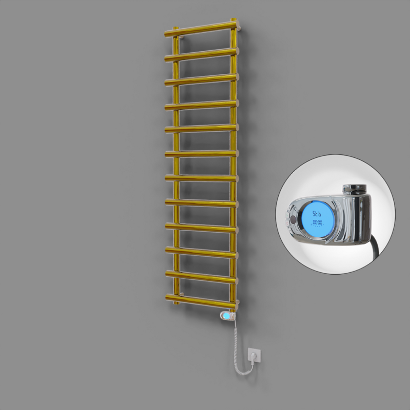 Amazon Dekoratif Elektrikli Havlupan 500x1750 Altın (Musa Termostat) 600W - 1AMA05001750K2PE3060