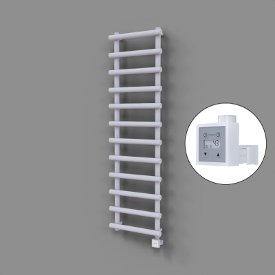 Radiva - Amazon Dekoratif Elektrikli Havlupan 500x1750 Beyaz (KTX3 Termostat) 1000W (1)