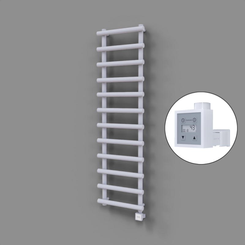 Amazon Dekoratif Elektrikli Havlupan 500x1750 Beyaz (KTX3 Termostat) 1000W - 1AMA05001750B1TE7100