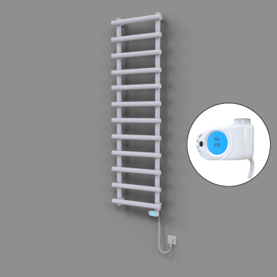 Radiva - Amazon Dekoratif Elektrikli Havlupan 500x1750 Beyaz (Musa Termostat) 900W