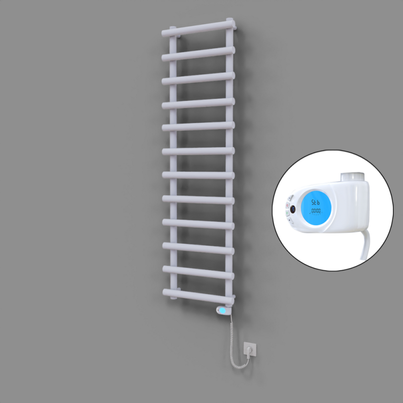 Amazon Dekoratif Elektrikli Havlupan 500x1750 Beyaz (Musa Termostat) 900W - 1AMA05001750B1TE3090