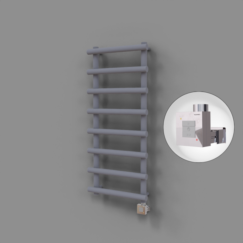 Amazon Dekoratif Elektrikli Havlupan 500x1750 Gri (KTX1 Termostat) 1000W - 1AMA05001750B4TEB100