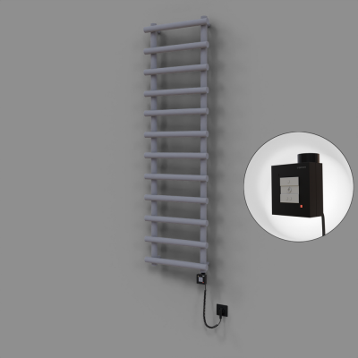 Radiva - Amazon Dekoratif Elektrikli Havlupan 500x1750 Gri (KTX1 Termostat) 1000W Spiral Kablolu (1)