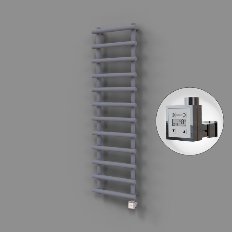 Amazon Dekoratif Elektrikli Havlupan 500x1750 Gri (KTX3 Termostat) 1000W - 1AMA05001750B4TE7100